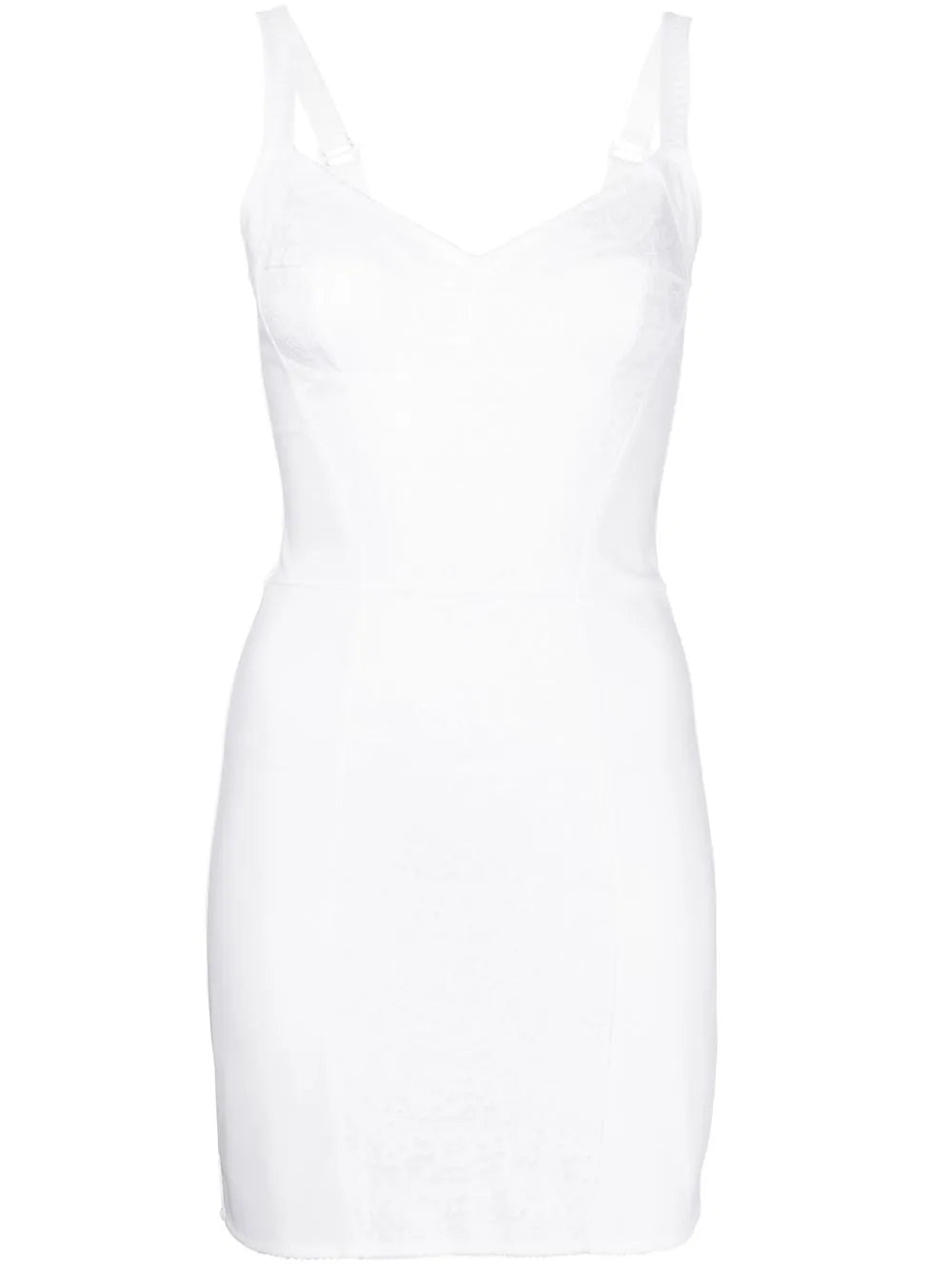 Lace-Panelling Bustier Dress