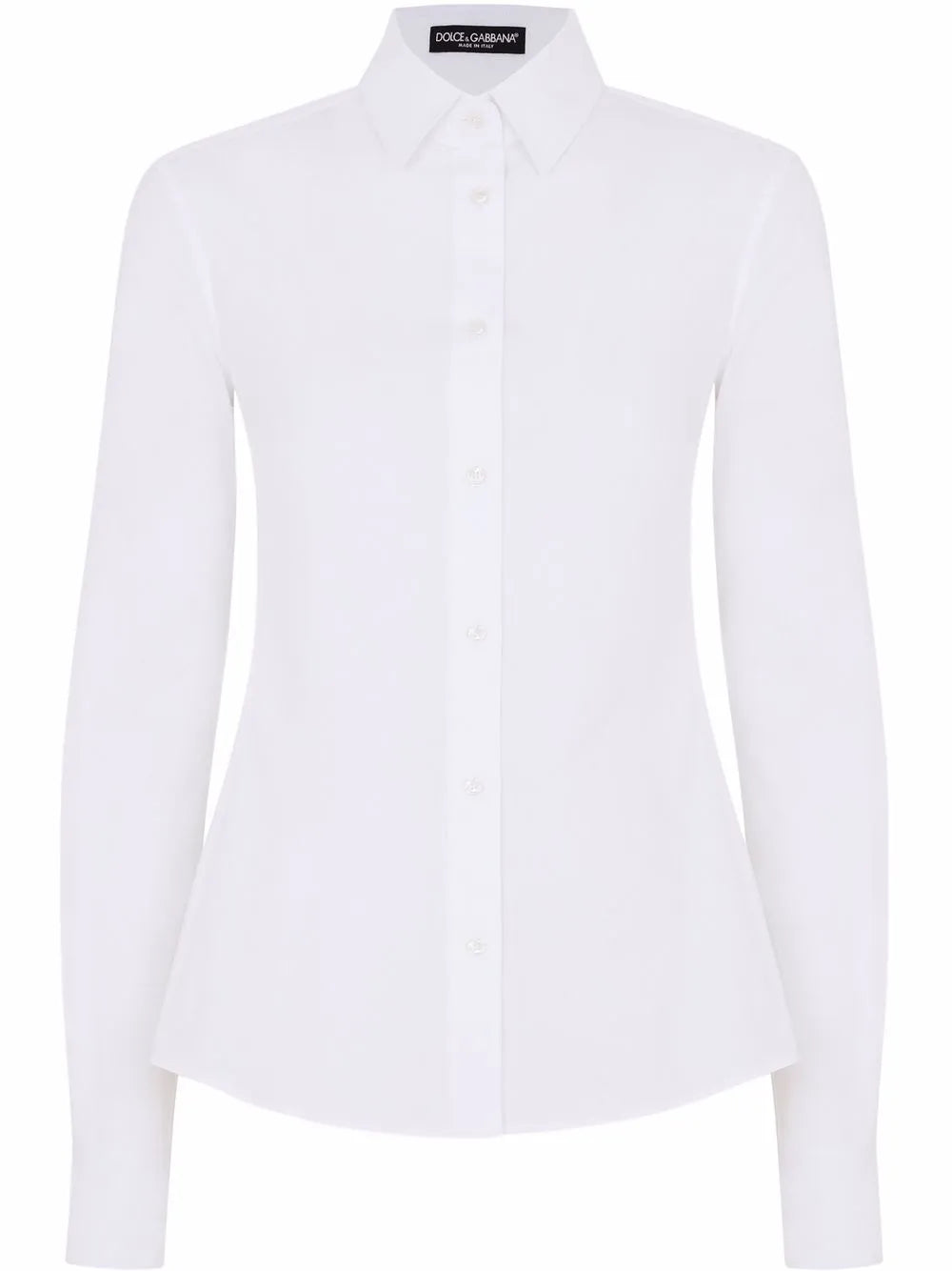 Button-Up Poplin Shirt
