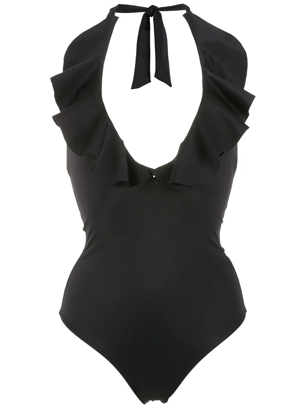 Attitude Ruffled Swimsuit