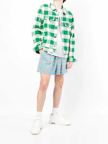 Happy-Print Cotton Shorts