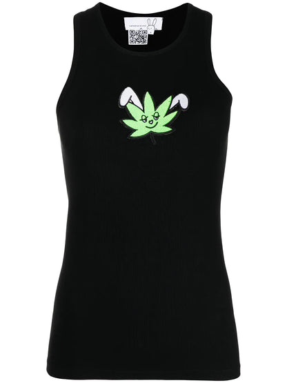 Logo-Print Vest