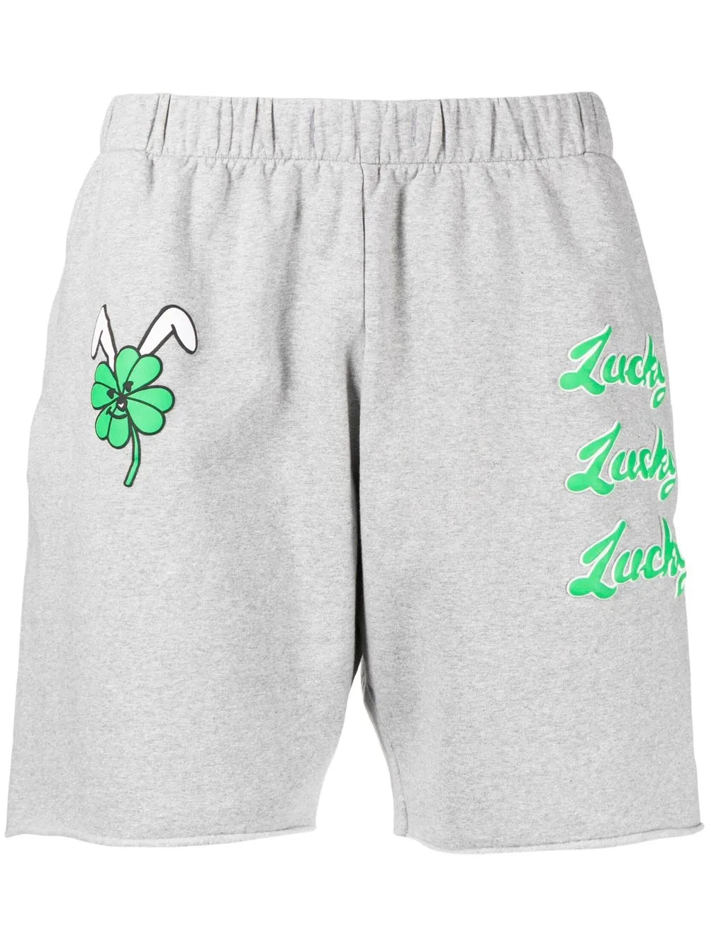 Lucky-Print Track Shorts