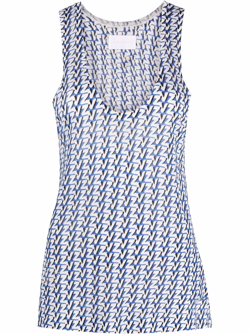 Lee Monogram-Print Tank Top
