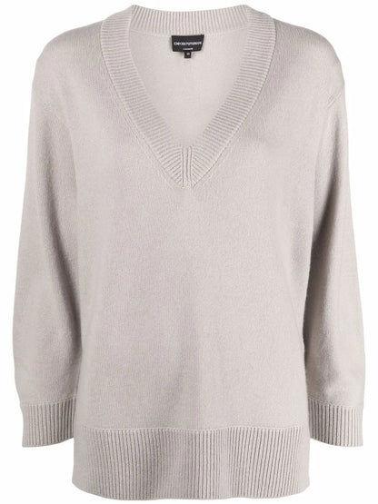 V-Neck Cashmere Jumper