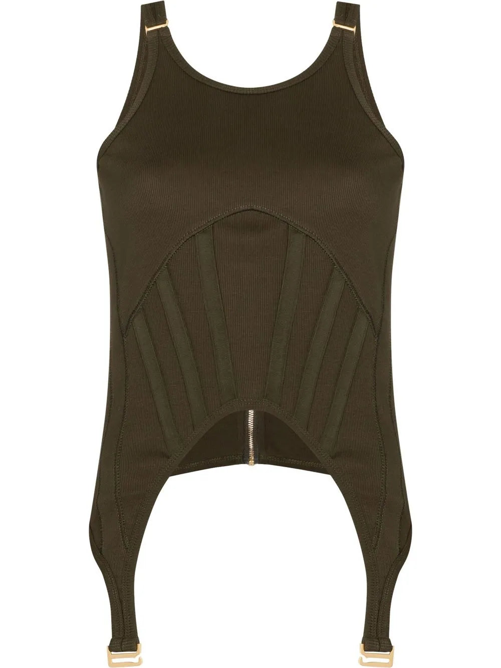 Corset-Panel Vest Top