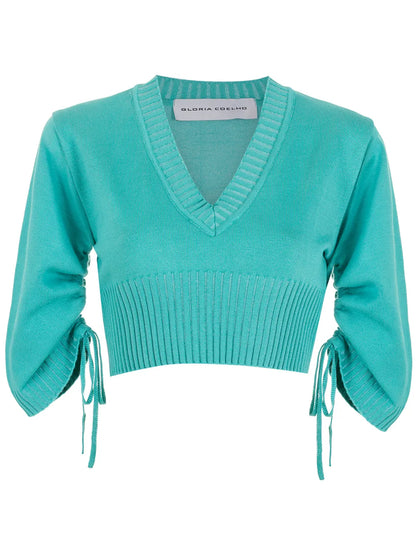Cropped Tricot Top