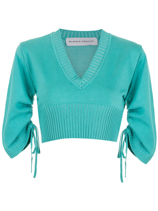 Cropped Tricot Top