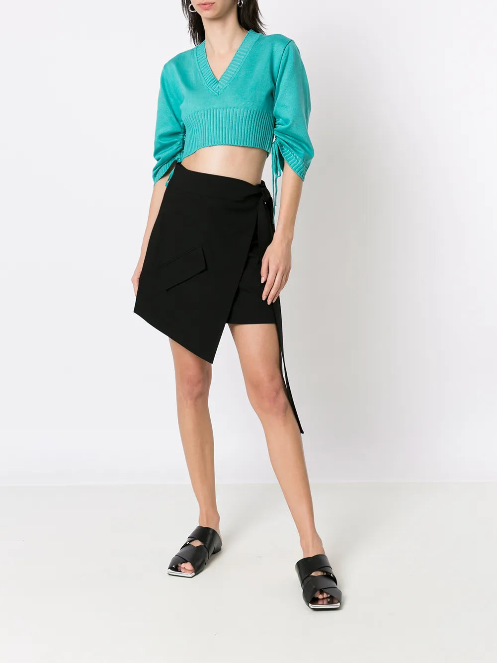 Cropped Tricot Top