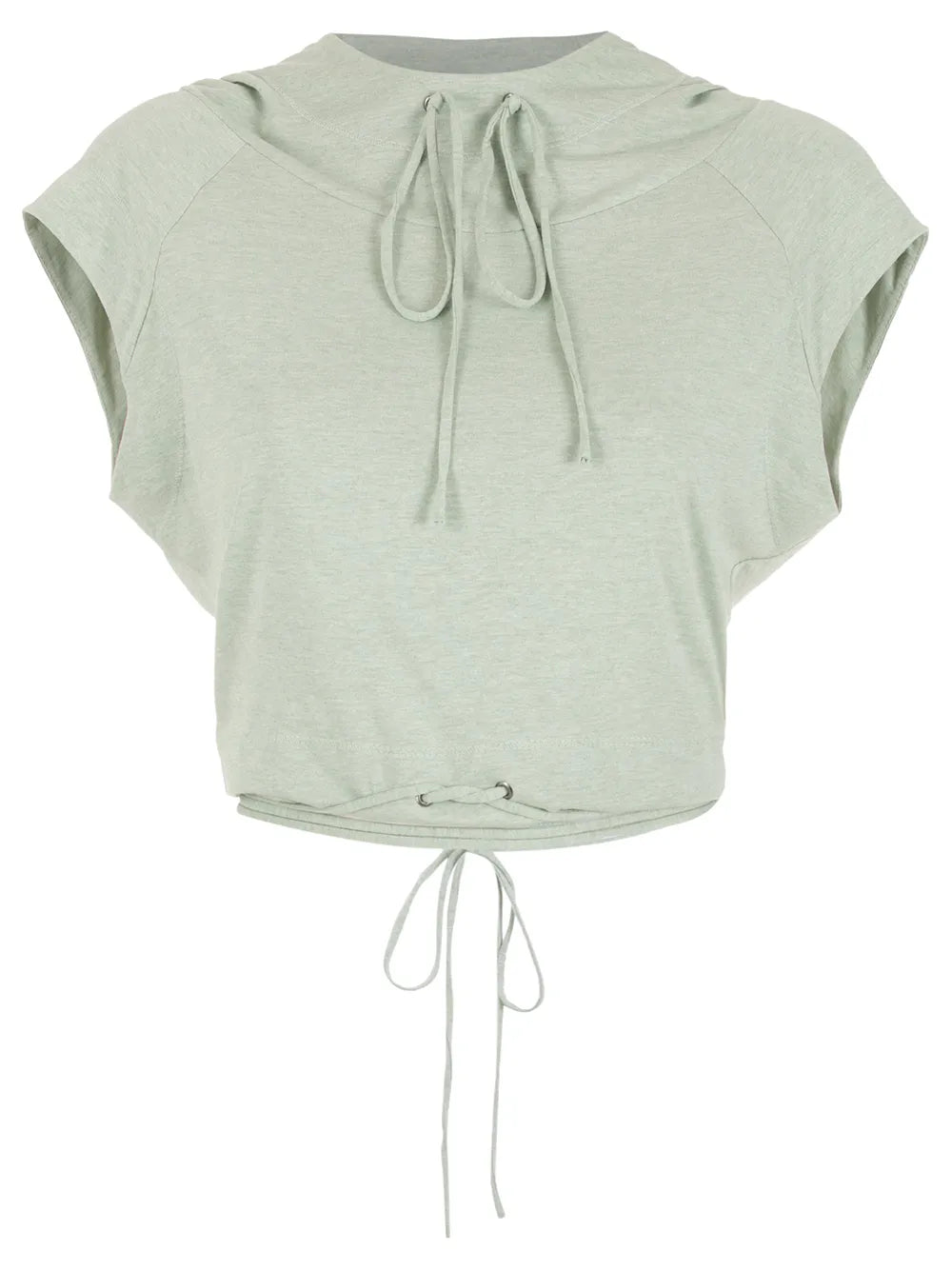 Cropped Hooded Top