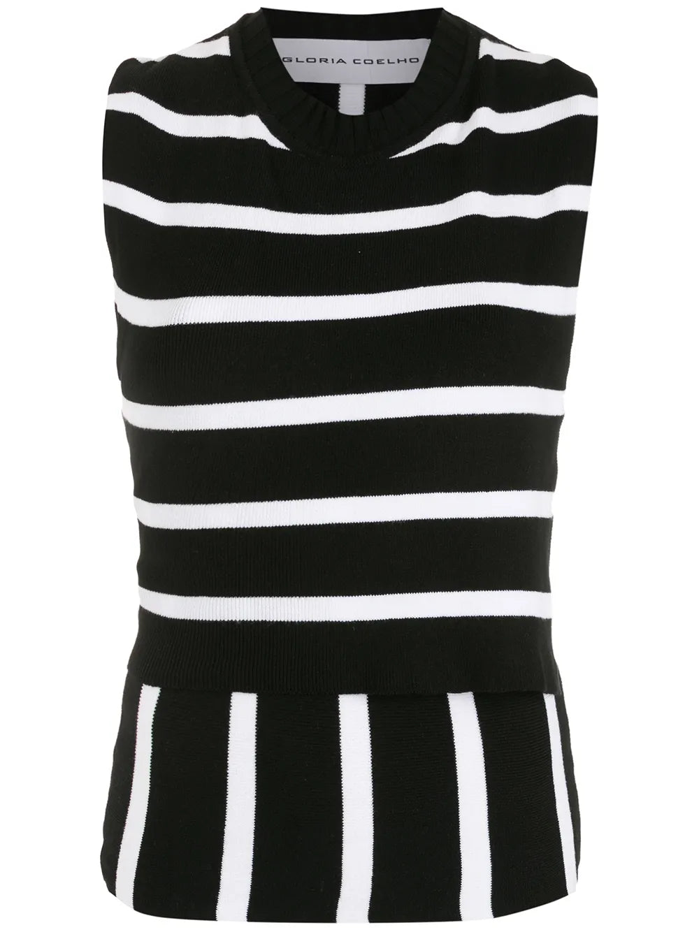 Striped Sleeveless Top