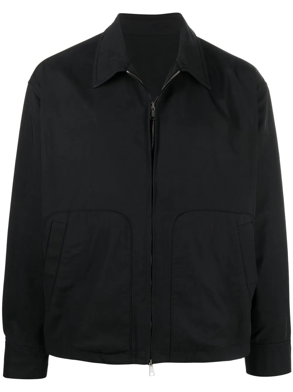 Graphic-Print Bomber Jacket