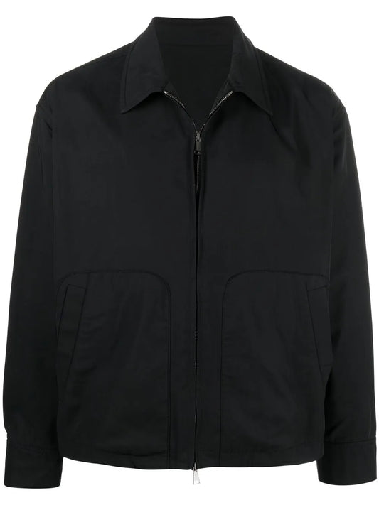 Graphic-Print Bomber Jacket