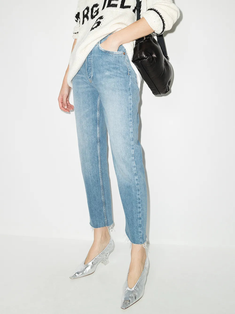 70S Stone Pipe Straight-Leg Jeans