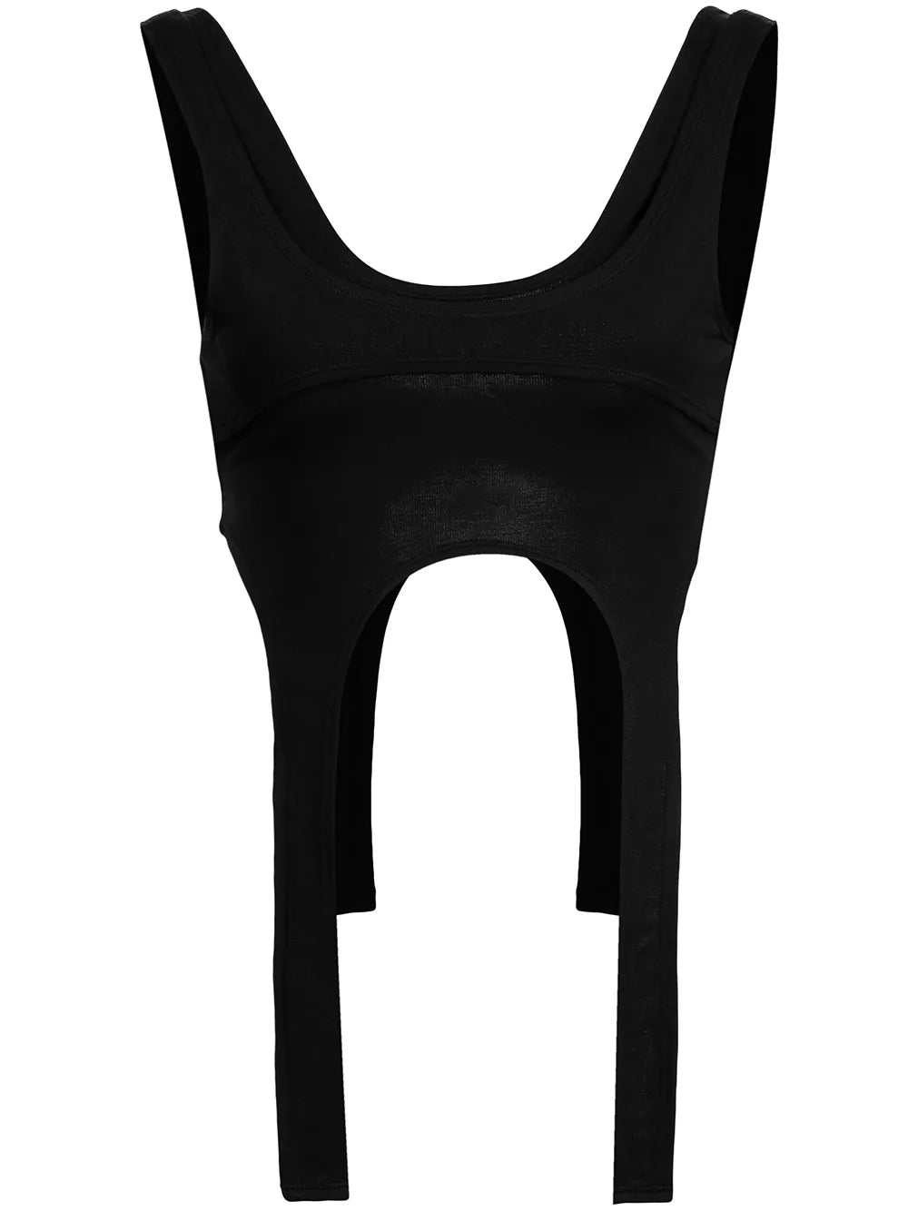 U-Neck Cropped Tank Top