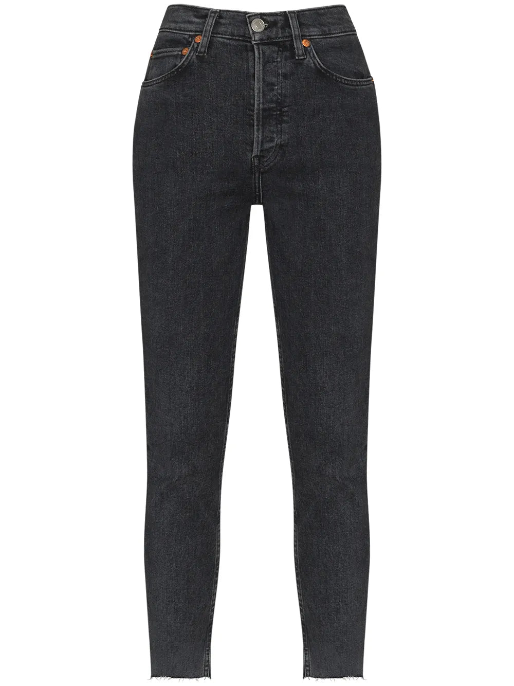 90S High-Rise Cropped Jeans
