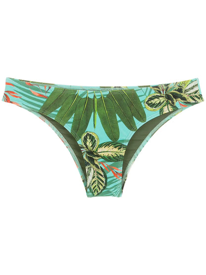 Waikiki Tropical Print Bikini Bottoms