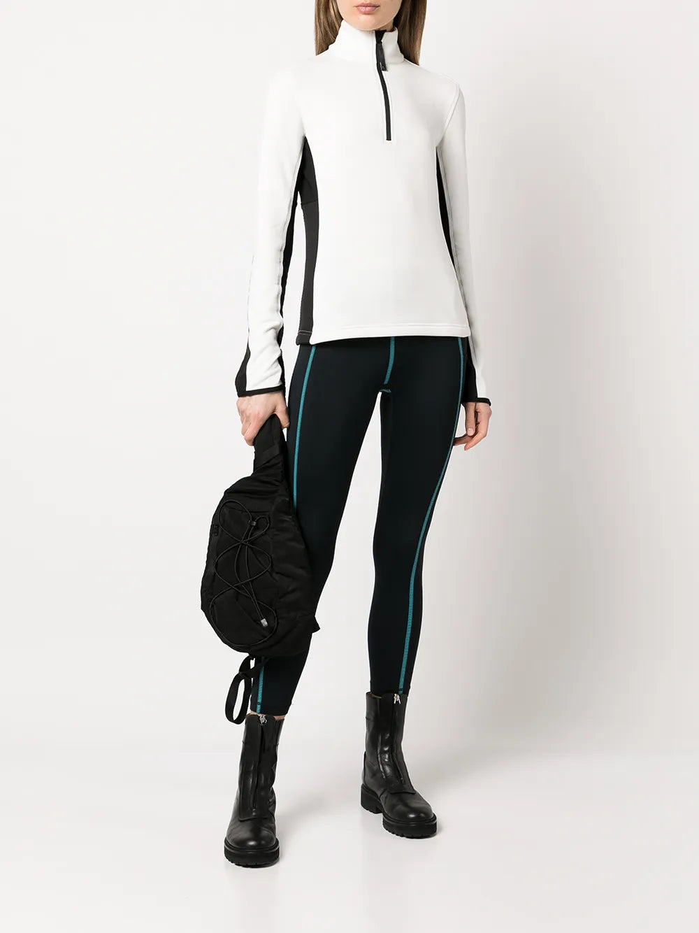 Next To Skin Logo-Waistband Leggings