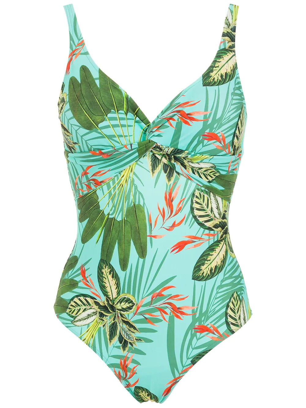 Adriana Tropical Print Swimsuit