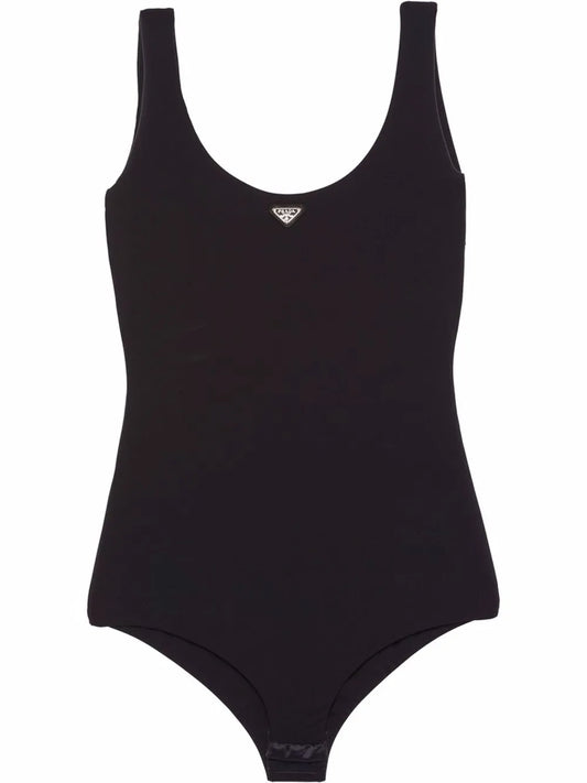 Logo-Plaque Bodysuit