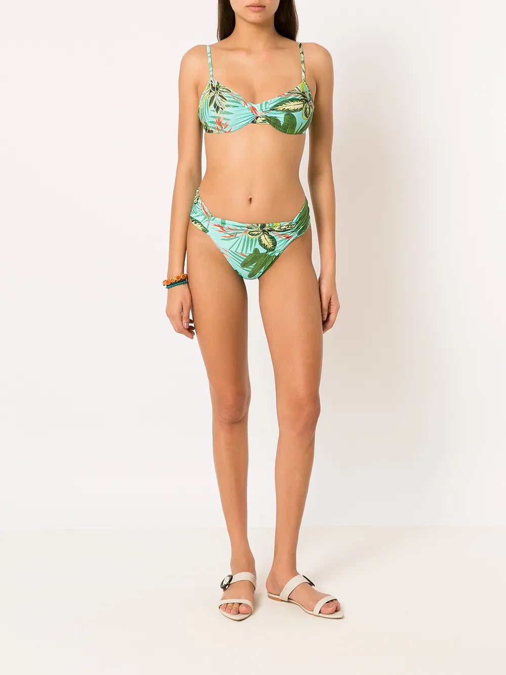 Jasper Tropical Print Bikini Bottoms