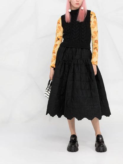 Rosie Quilted Full Skirt