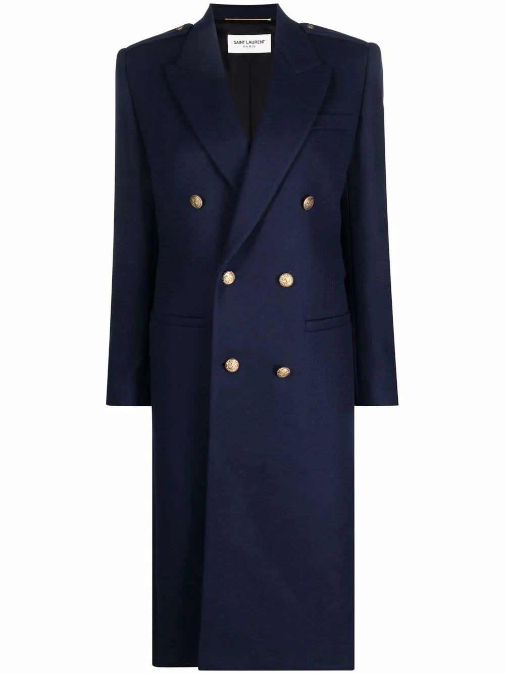 Double-Breasted Tailored Coat