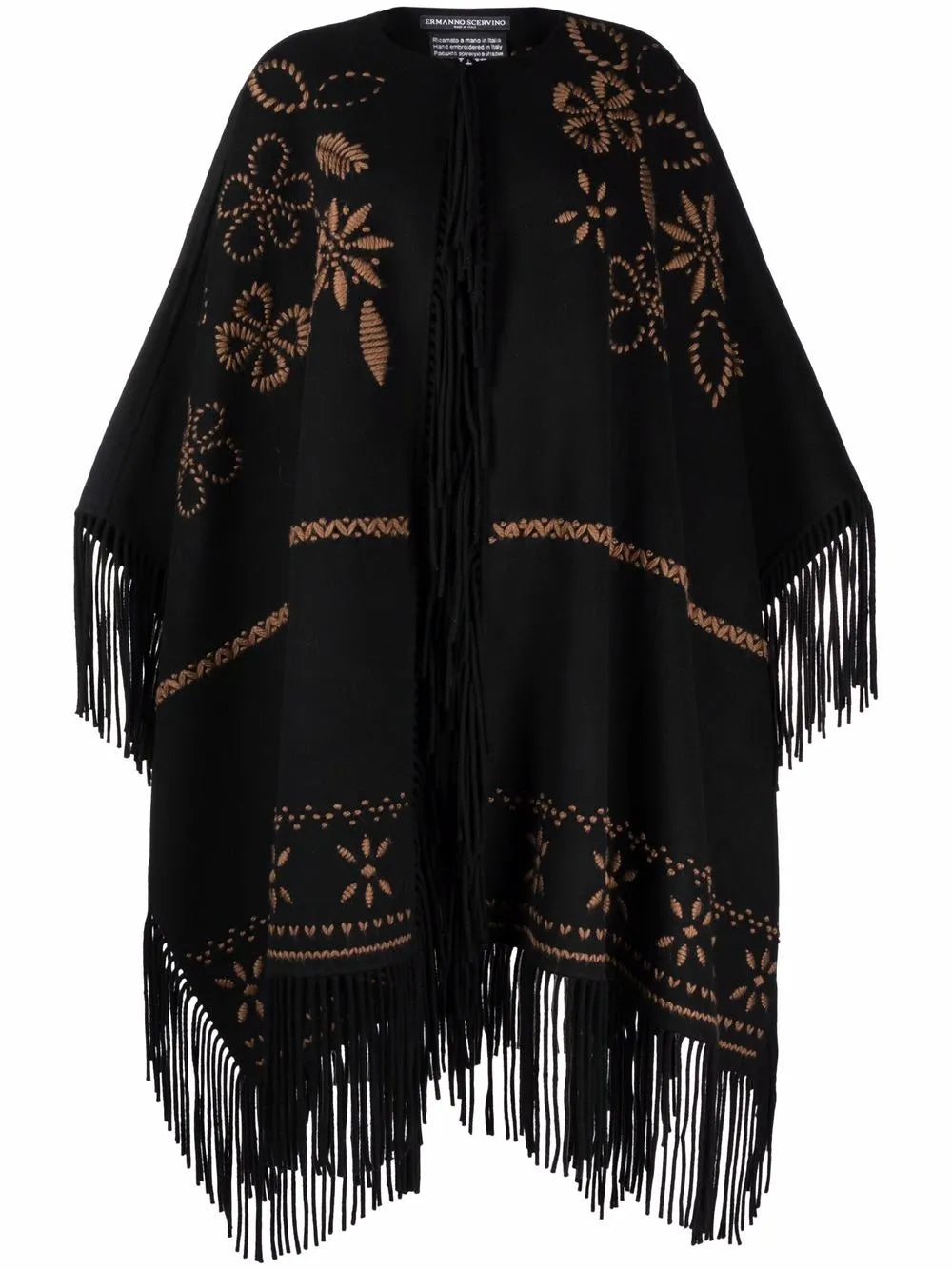 Tassel Trim Tassel Trim Poncho