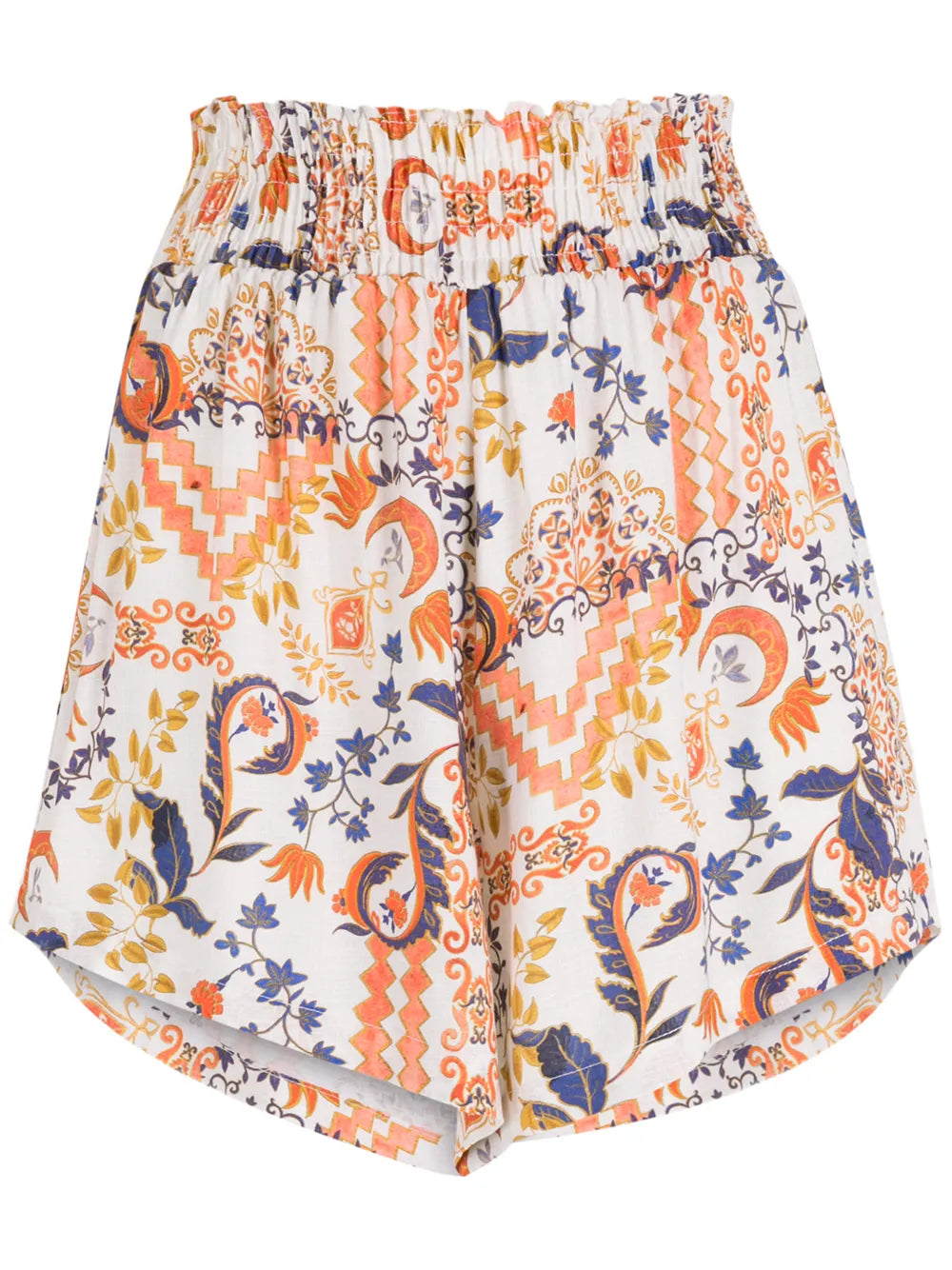 Camelia Mix Print Shorts