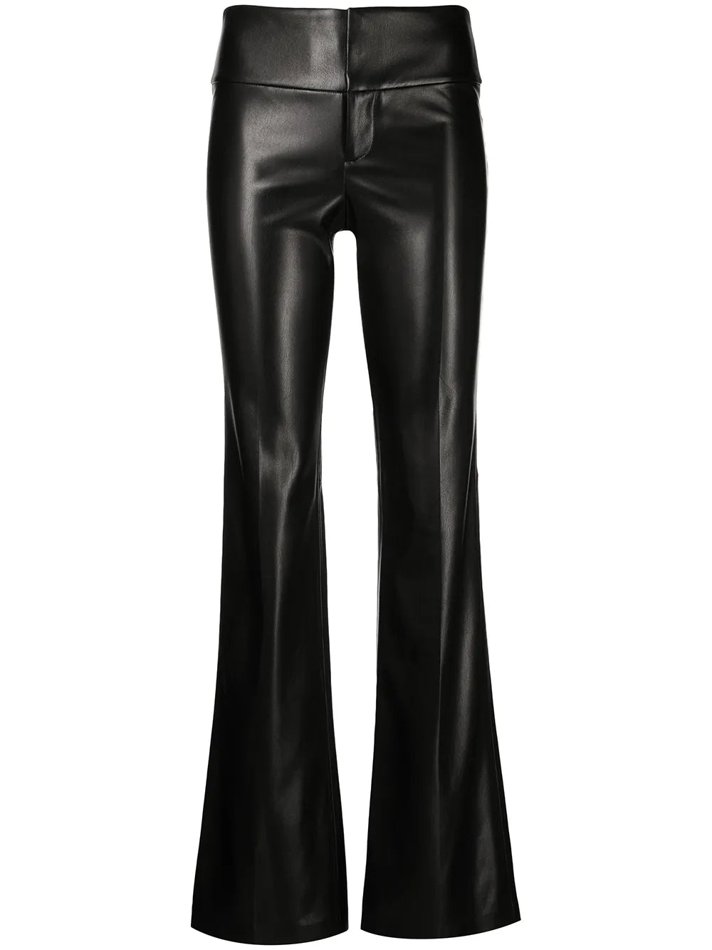 Olivia Vegan Leather Flared Trousers