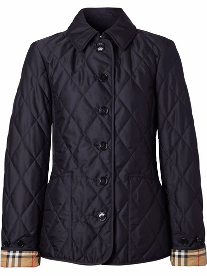 Diamond-Quilted Thermoregulated Jacket
