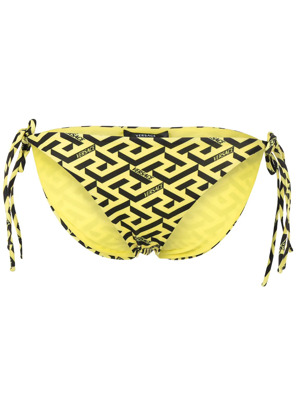 Greca Signature-Print Bikini Bottoms