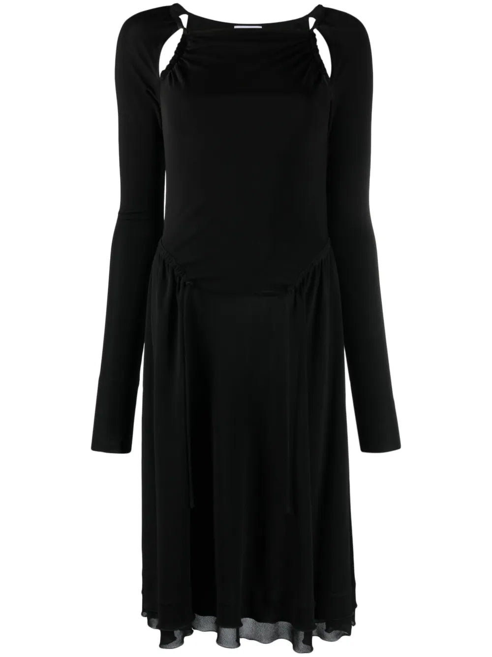 Cut-Out Detailed Midi Dress