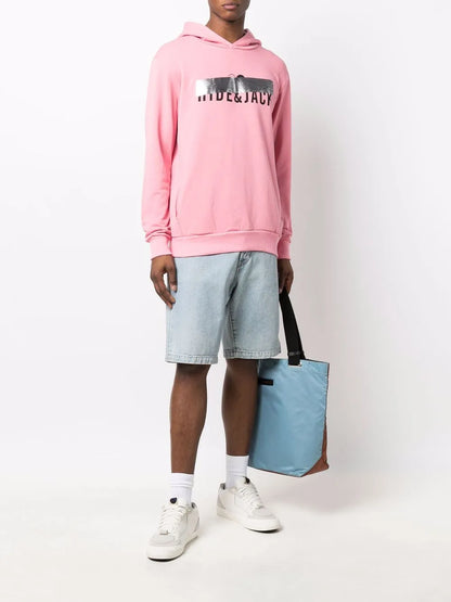 Logo-Print Pullover Hoodie