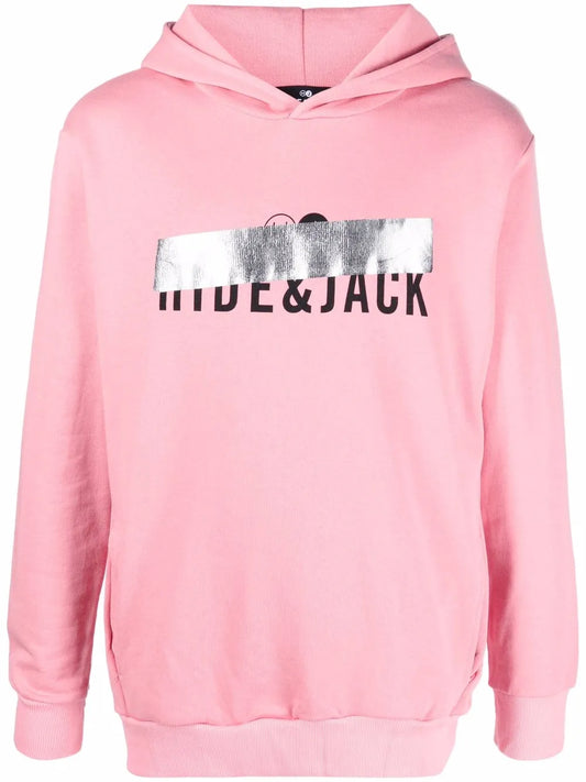 Logo-Print Pullover Hoodie