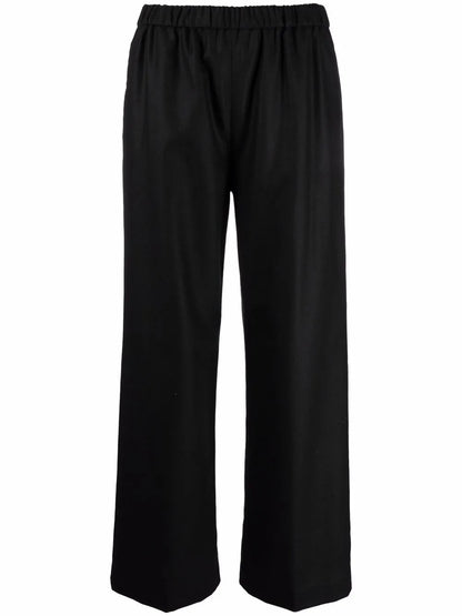 High Waisted Wide Leg Trousers