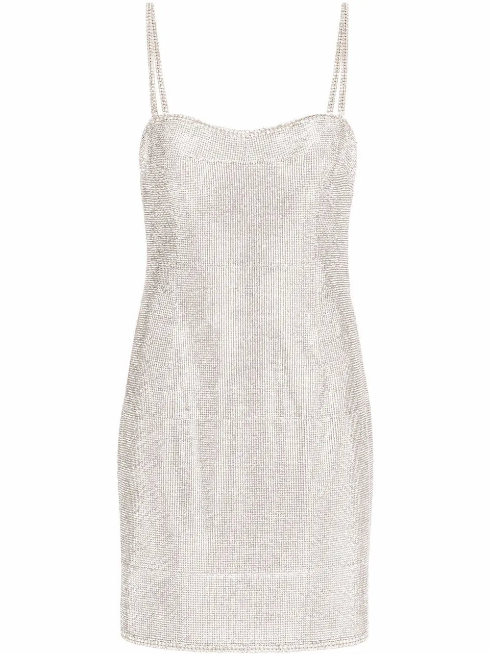 Crystal Mesh Minidress