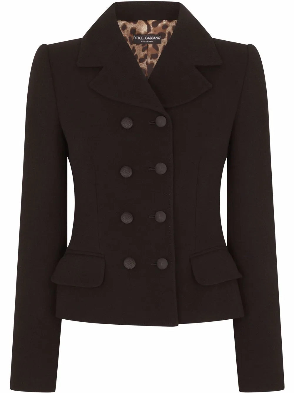 Double-Breasted Virgin Wool Blazer