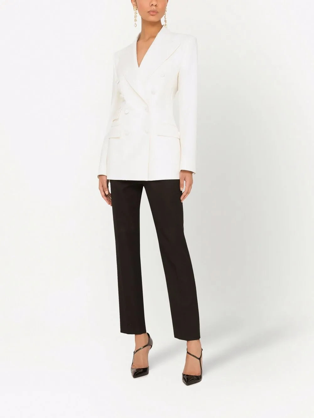 Double-Breasted Virgin Wool Blazer