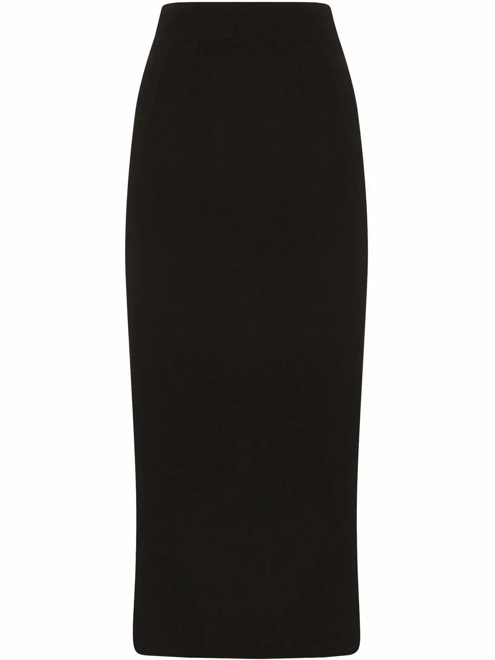 Virgin Wool Pencil Skirt