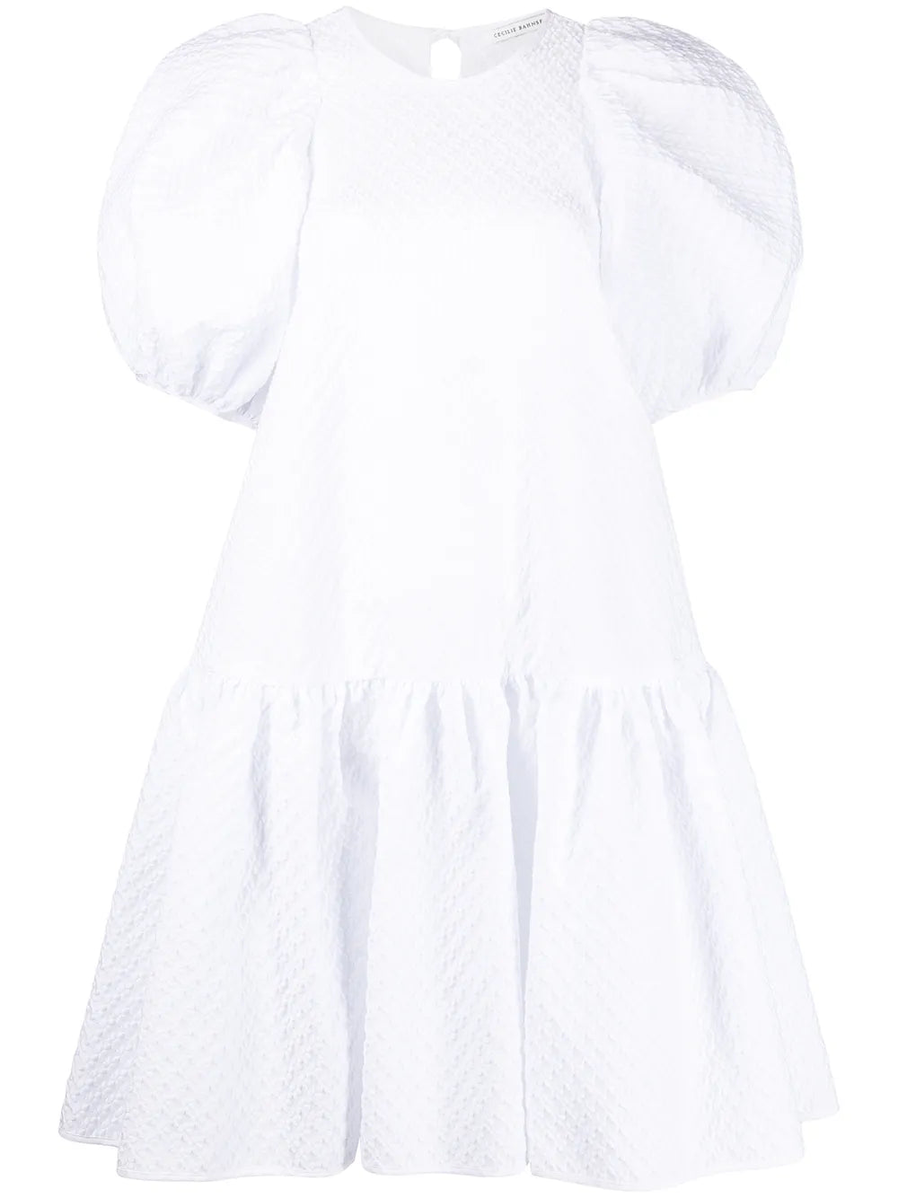 Voluminous Puff Sleeve Mini Dress