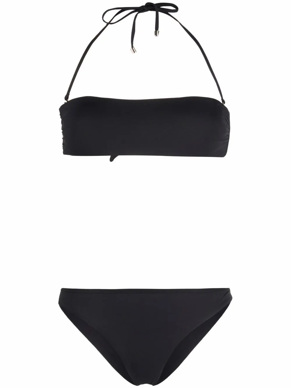 Halterneck Bandeau-Style Bikini Set