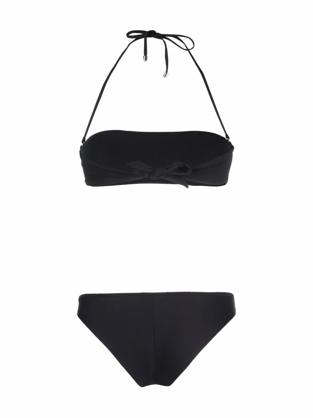Halterneck Bandeau-Style Bikini Set