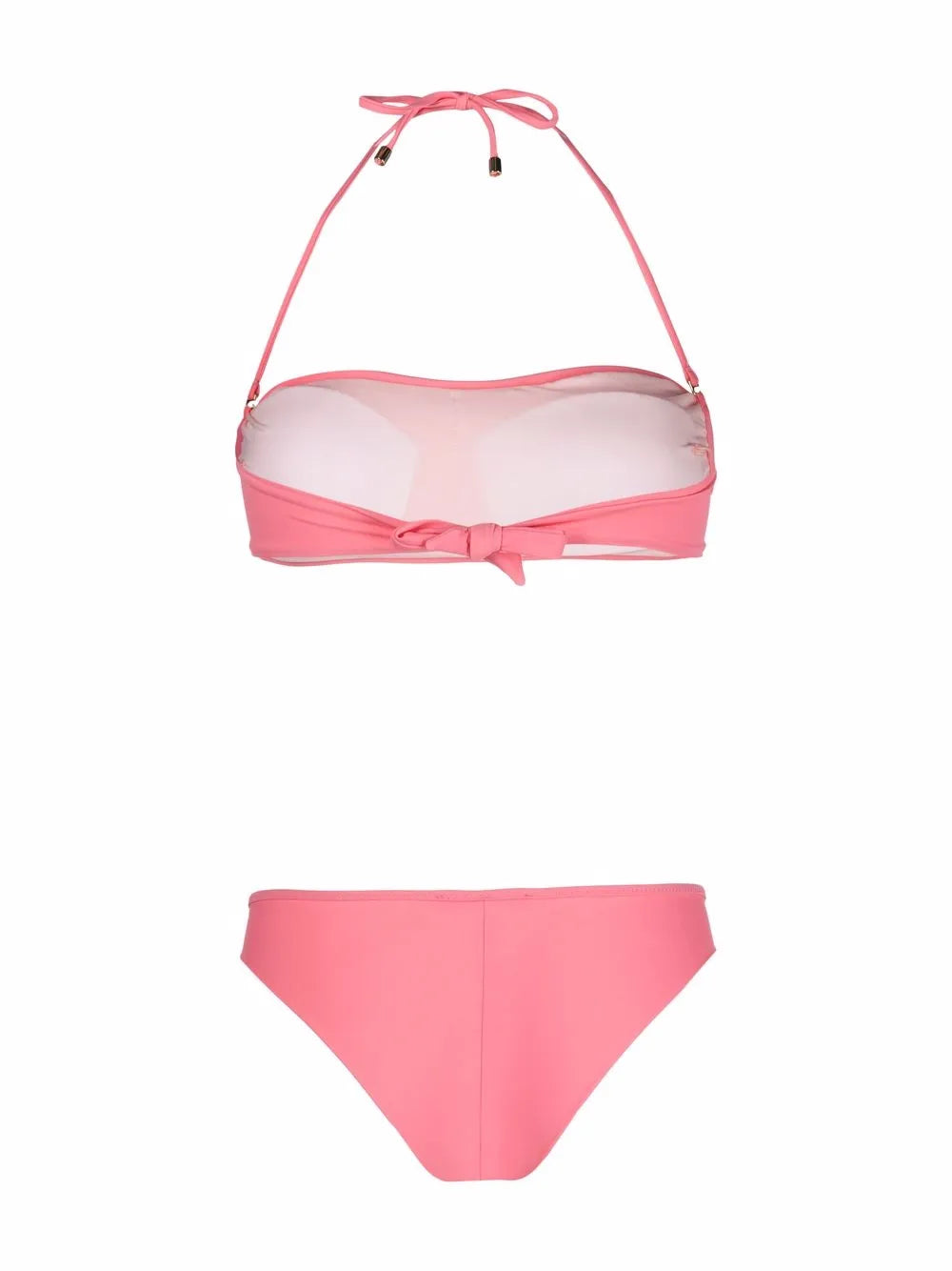 Halterneck Bandeau Bikini Set