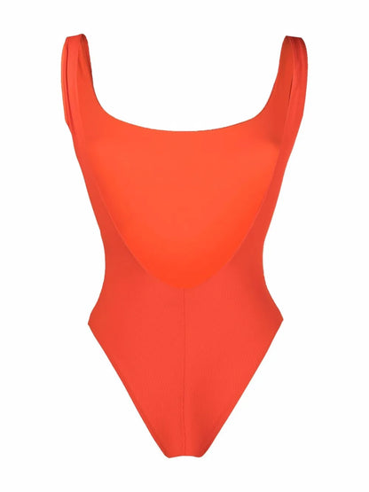Scoop-Neck Swimsuit