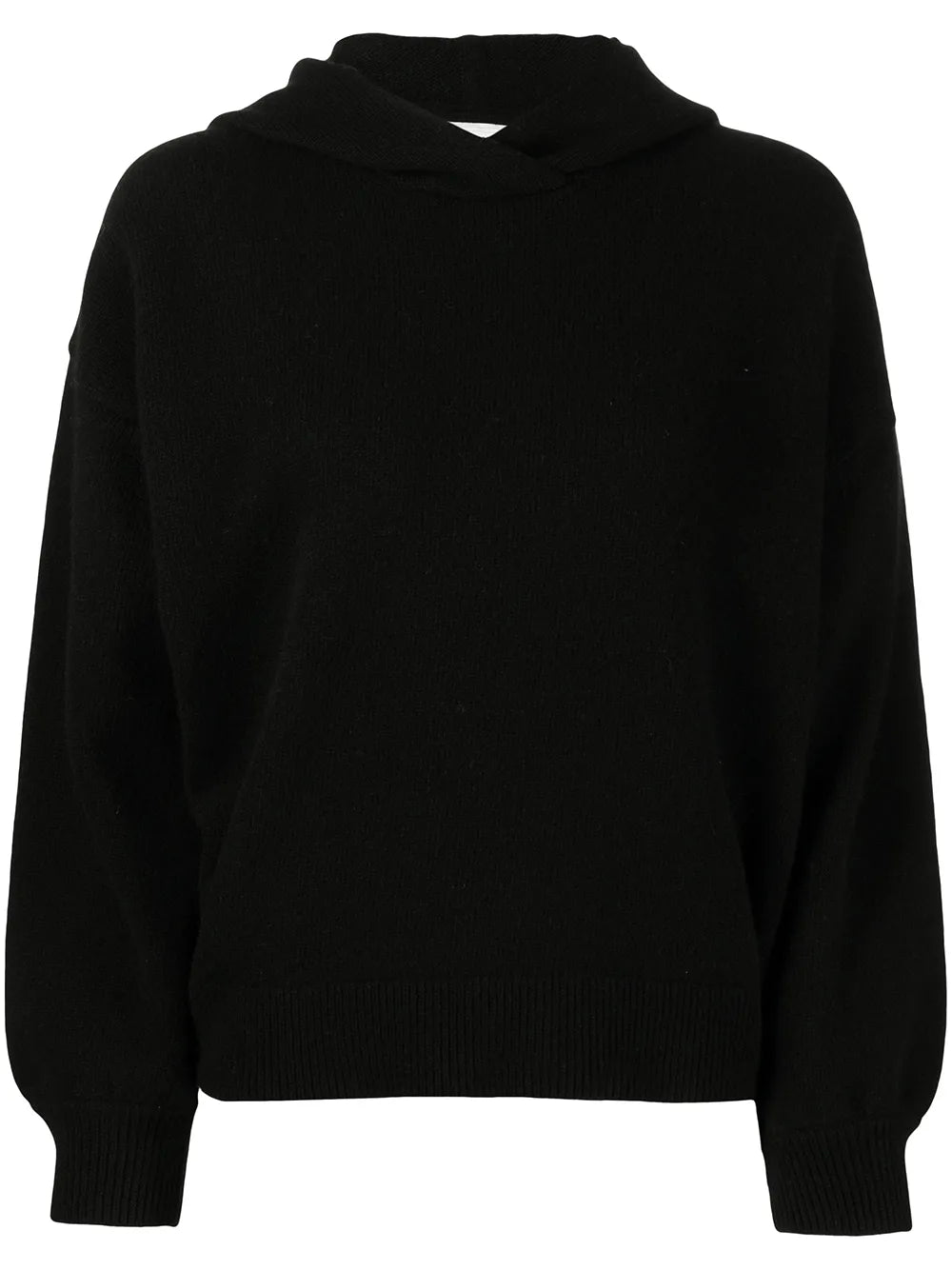 V-Neck Hooded Top
