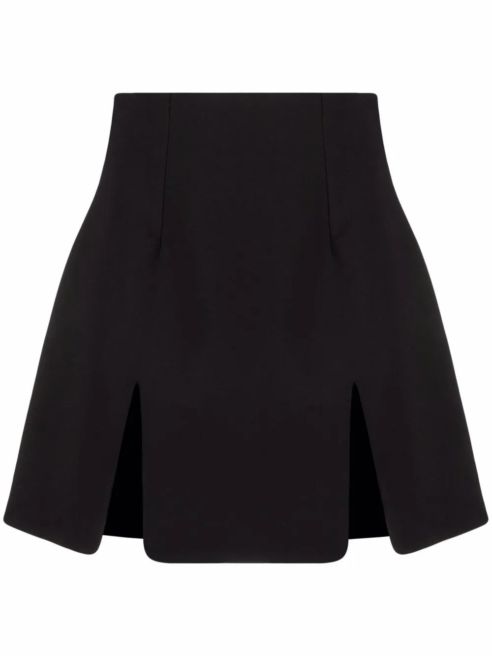 Front Slits High Waist Skirt