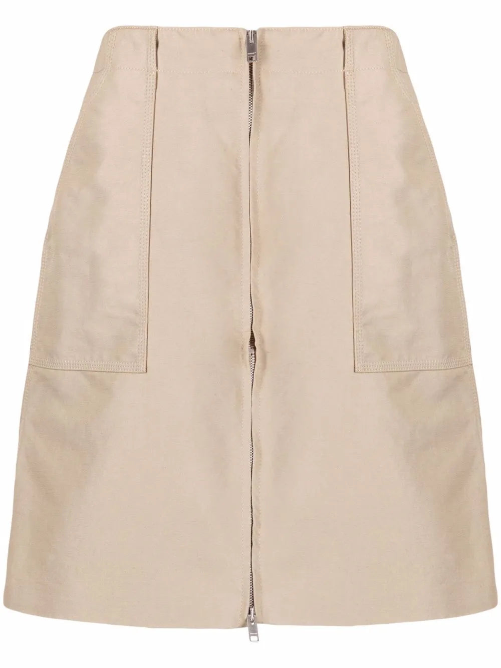 Worker High-Waisted Skirt