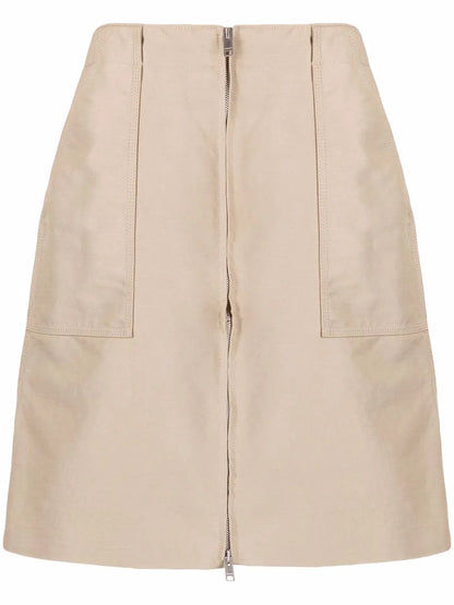 Worker High-Waisted Skirt