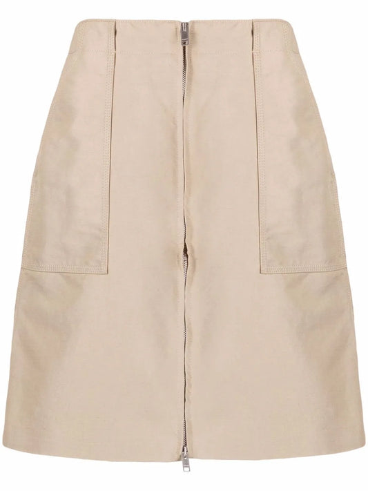 Worker High-Waisted Skirt