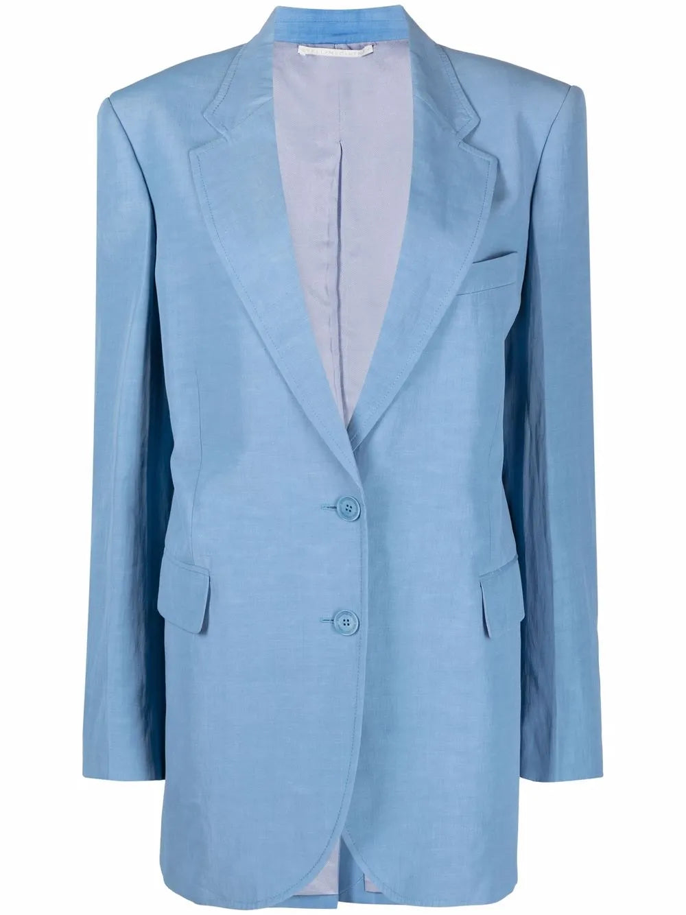 Notched Lapels Single-Breasted Blazer